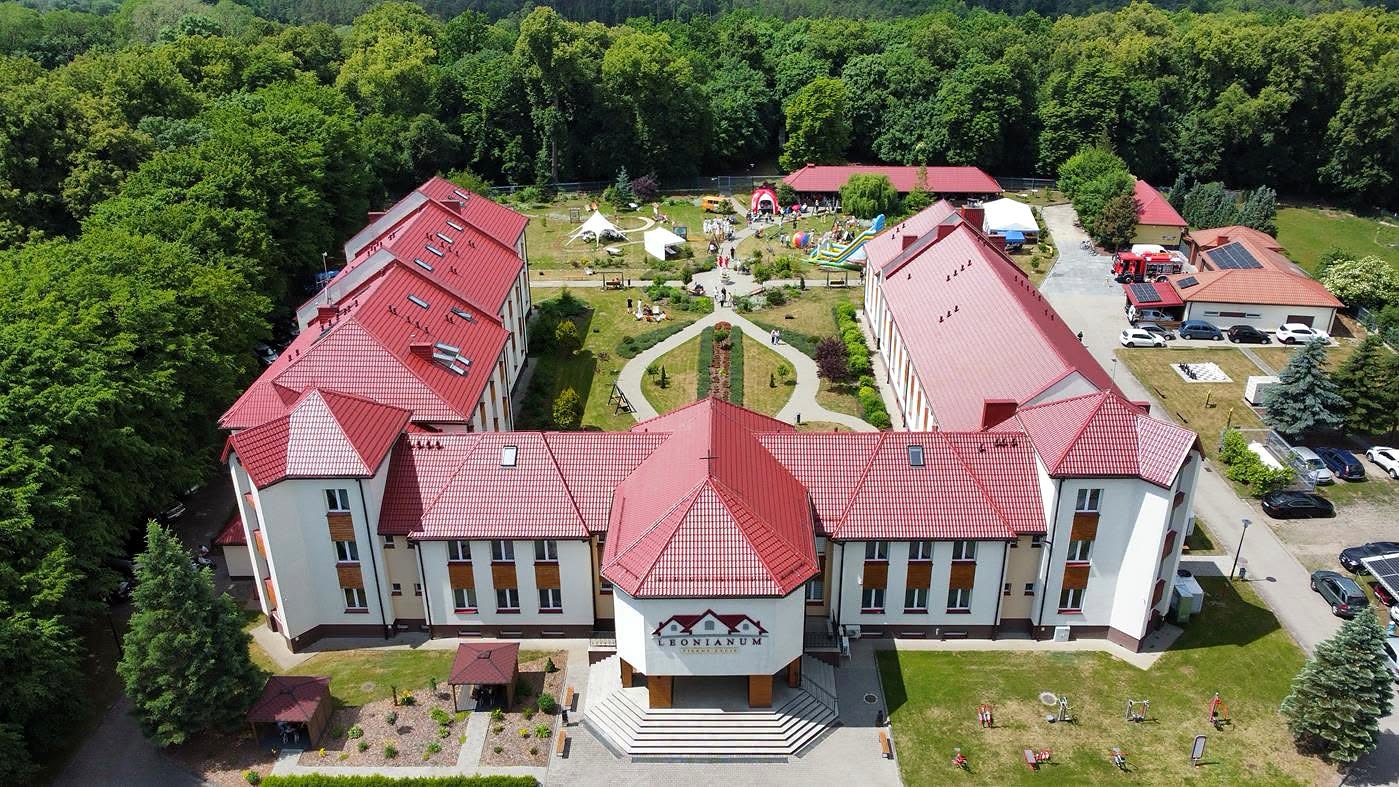Leonianum widziane z lotu ptaka
